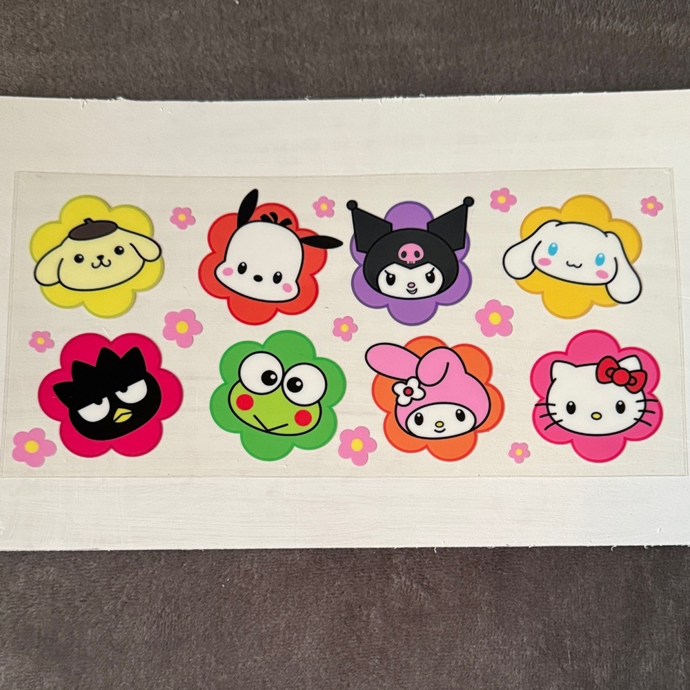 Cute Cartoon Flower Cup Wrap